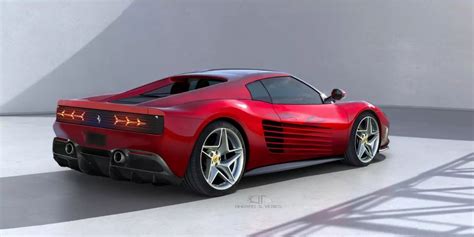 Ferrari Testarossa Revival Concept Gets Digitally Updated With Daytona ...