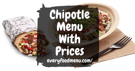 Chipotle Menu 2024 With Prices In India - Fawn Orelee