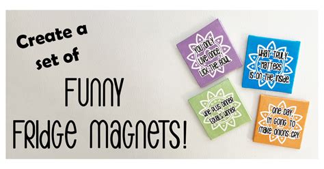 Create a Set of Funny Fridge Magnets - Creative Fabrica