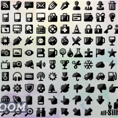 350 Free Vector Web Icons Shapes (Icons) | Custom Shapes for Photoshop