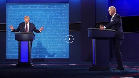 Watch: Highlights From the First Presidential Debate - The New York Times