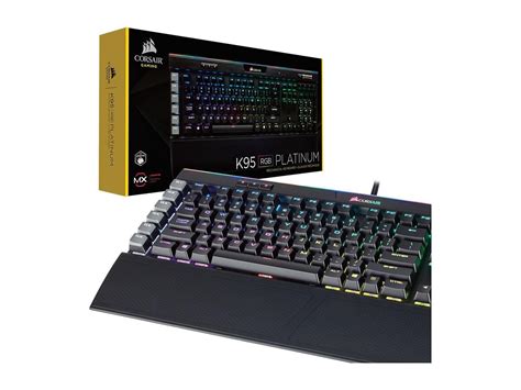 Corsair K95 RGB PLATINUM Mechanical Gaming Keyboard - Newegg.com