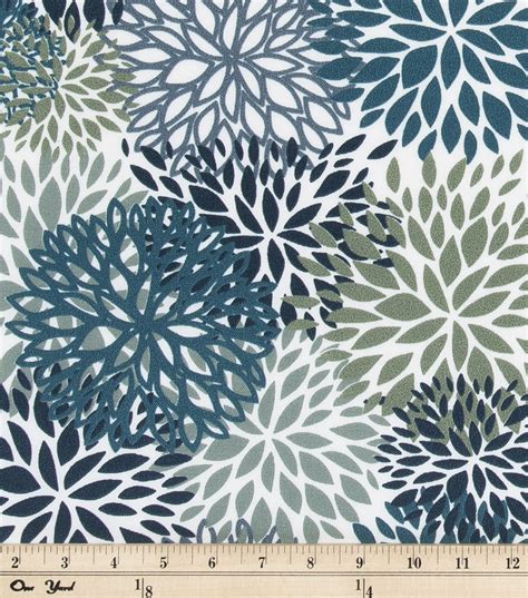 Premier Prints Outdoor Fabric-Blooms Oxford | JOANN