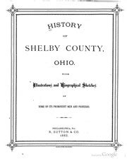 History of Shelby County, Ohio : R. Sutton & Co. : Free Download ...