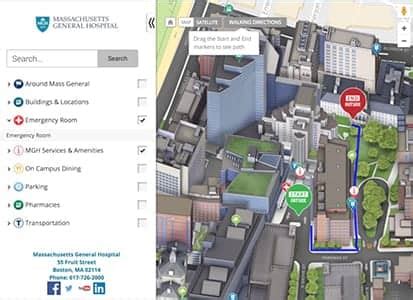 Mass General Launches Interactive Map to Help Visitors Find Their Way ...