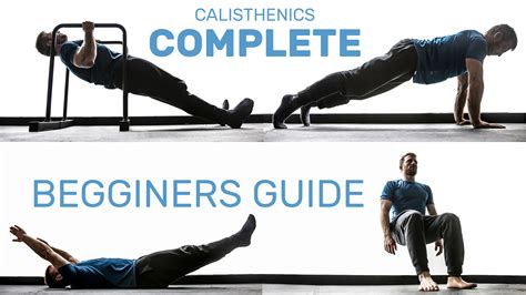 Beginner Calisthenics Workout-Guide (No-equipment necessary)