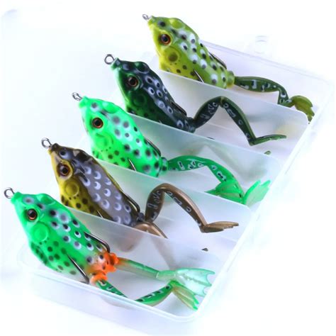 Fishing lure set Frogs Lure 5.5CM/15.5G Snakehead Lure Topwater ...