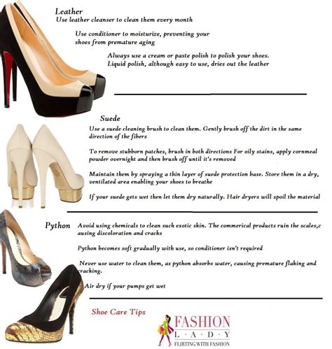 Shoe Care Tips by Fashionlady