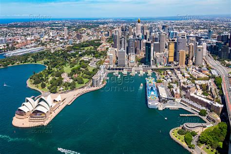 Aerial Stock Image - Sydney Cove, Sydney CBD