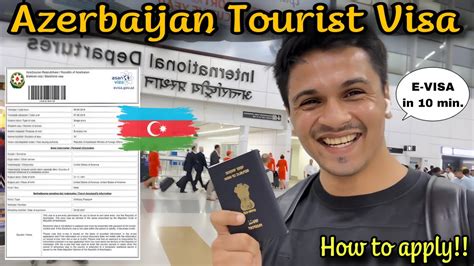 Azerbaijan Tourist Visa | HOW TO APPLY | complete guide - YouTube