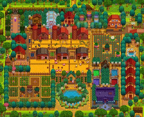 Stardew Valley Farm Layout Ideas Beginner