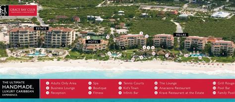 Resort Map | Grace Bay Club | Turks and Caicos