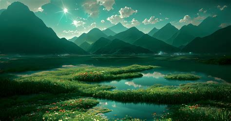 ArtStation - 100 Green scenery wallpapers in 4K | Artworks