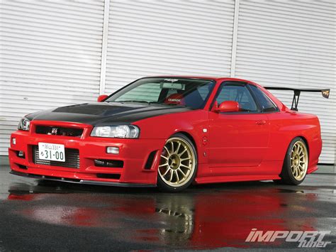 Nissan Skyline GT-R R34 - Bloodred Livery