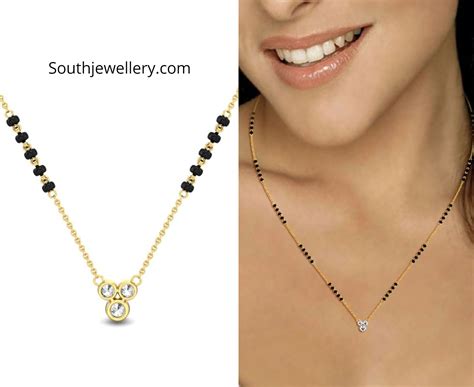 Light Weight Fancy Mangalsutra Designs - Indian Jewellery Designs