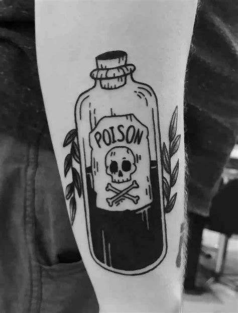 Poison Bottle Tattoos - Tattoo Insider | Bottle tattoo, Sleeve tattoos ...