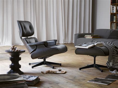 Eames Lounge Chair - Black Ash - Couch Potato Company