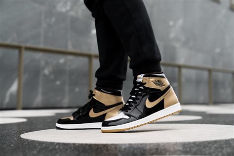 Air Jordan 1 Top 3 Black/Gold On-Feet Shots | Hypebeast