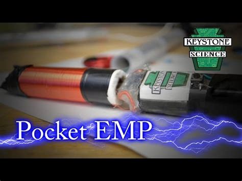 How to make a pocket EMP - YouTube | Electronics projects diy, Emp ...