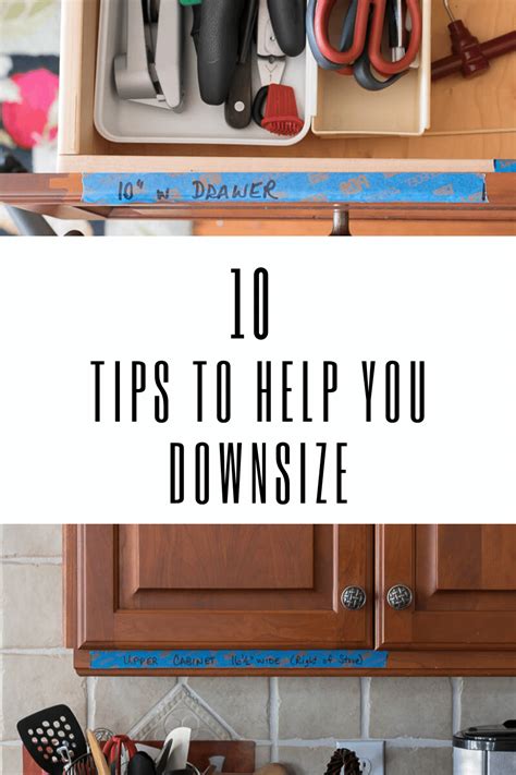 10 Downsizing Tips for Your Home · Nourish and Nestle