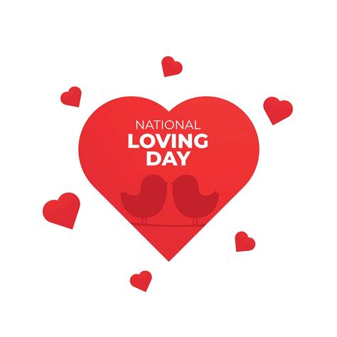 vector graphic of National Loving Day good for National Loving Day ...