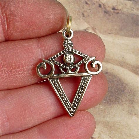 LA SIRENE Voodoo Vodou Loa Lwa Veve Charm Pendant in Solid - Etsy