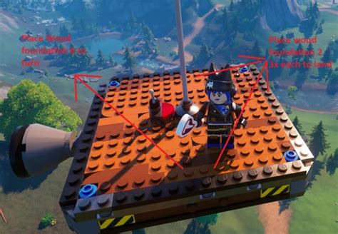 Lego Fortnite - How To Build Floating Ship With Landing