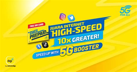 Digi Prepaid NEXT | 5G High-Speed Internet Plan and Unlimited Call