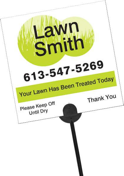 Custom Lawn Signs - RND Signs