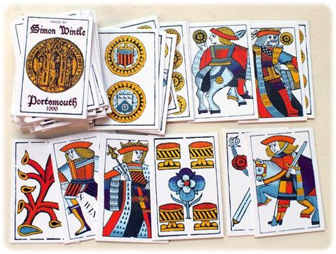 Hand-made Spanish Suited Playing Cards — Archaic Spanish Suited Playing ...