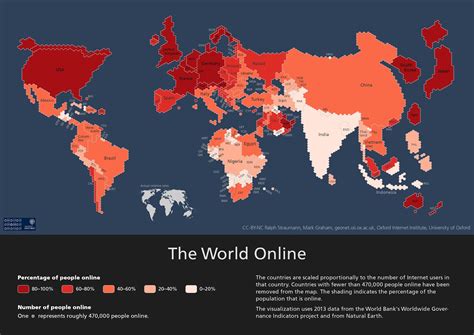 Maps that explain the internet - Vivid Maps