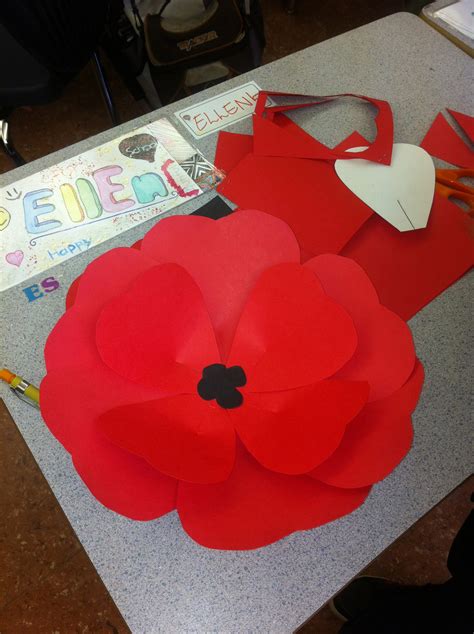 Remembrance Day Poppies | Chelsey Rodgers' Teaching Portfolio