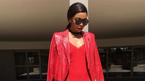 Bonang Matheba Wore The Combination We All Need To Adopt This Christmas ...