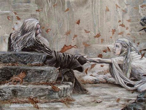 Gandalf and Galadriel by Leharc--BlueHeart on @DeviantArt (With images ...