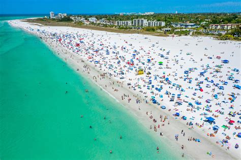 Siesta,Key,Beach,Sarasota,Florida,Beautiful,Sunny,Day,With,Bright ...