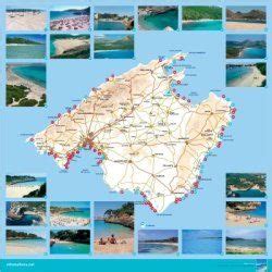 Mallorca Beaches Map | Mallorca beaches, Mallorca, Spain travel