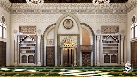 Check out this @Behance project: "Mosque interior mehrab" https://www ...