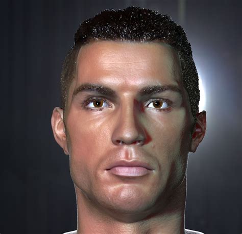 Cristiano Ronaldo face 3D Model $5 - .blend .obj .stl .dae .unknown ...