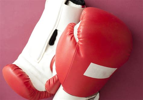 Free Stock Photo 10979 Close up Boxing Gloves on Dark Pink Background ...