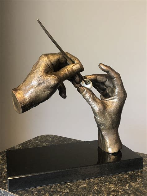 Bronze Hands | Bronze Hand Sculptures - Frostad Atelier