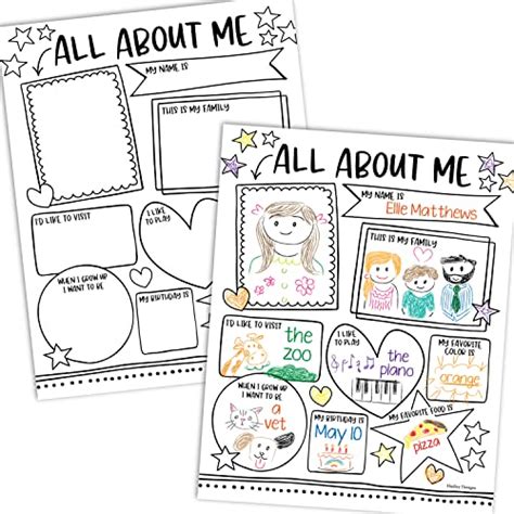 Best "All About Me Poster" Sets for the Classroom - TeachersParadise