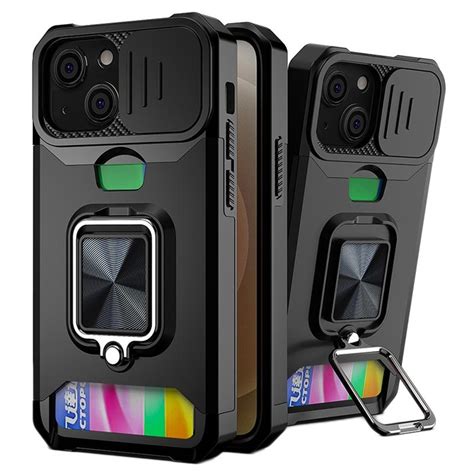 Multifunctional 4-in-1 iPhone 13 Mini Hybrid Case