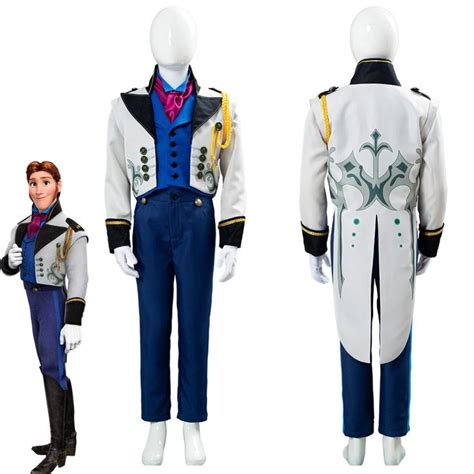 Frozen Prince Hans Outfit Halloween Carnival Costume Cosplay Costume ...