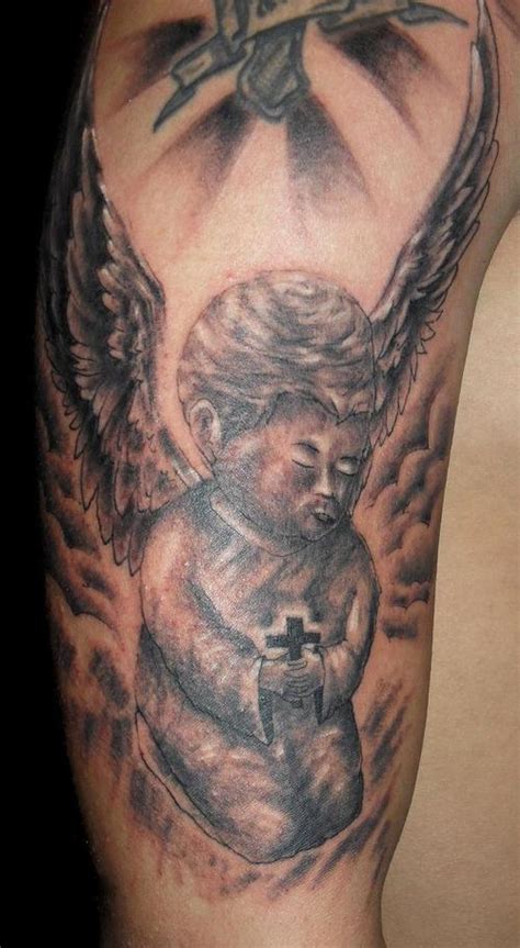 Baby Angel Tattoos For Men