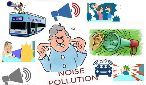 Noise Pollution Drawing For Kids