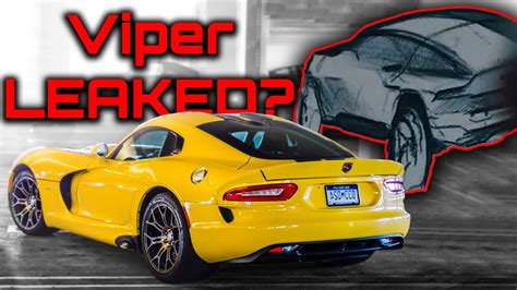 Did Ram leak the 2025 Dakota and Dodge Viper concept sketches? - YouTube