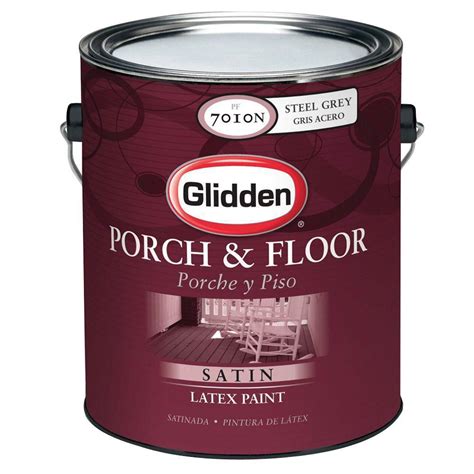 Glidden Porch and Floor 1-gal. Satin Latex Interior/Exterior Paint ...