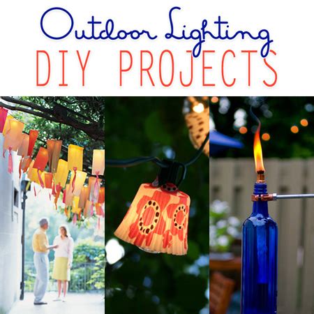 Outdoor Lighting DIY Projects - The Cottage Market