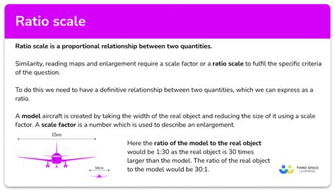 Ratio Scale - GCSE Maths - Steps, Examples & Worksheet