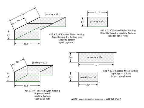 Custom Commerical Golf Impact Netting - Custom Netting and Nets by ...